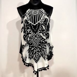 NWT Atina Christina Silk Halter | Extra Small